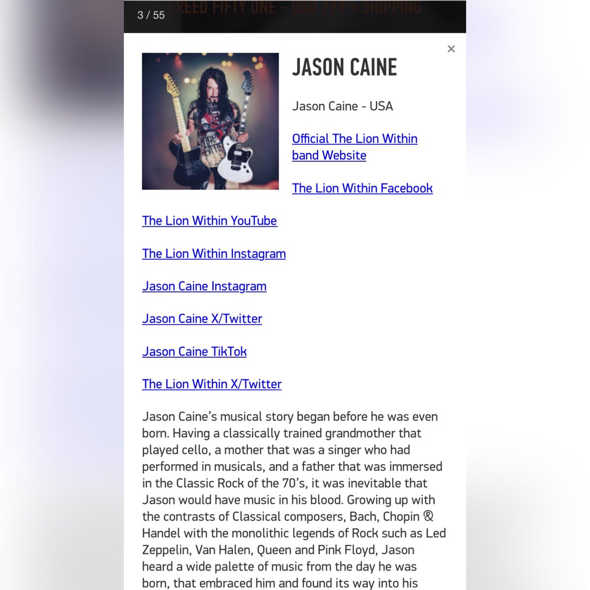 jasoncaine's tweet photo. I’m honored to announce that the Jason Caine official profile page is now live on the Kononykheen Guitars Official Website. Stop by the website, scroll down to “Artists” &amp; swipe a couple of times to find my profile ⬇️⬇️⬇️
https://t.co/juYn77a6My
I can help U get a deal-hit me up! https://t.co/Ia6mHbhidG