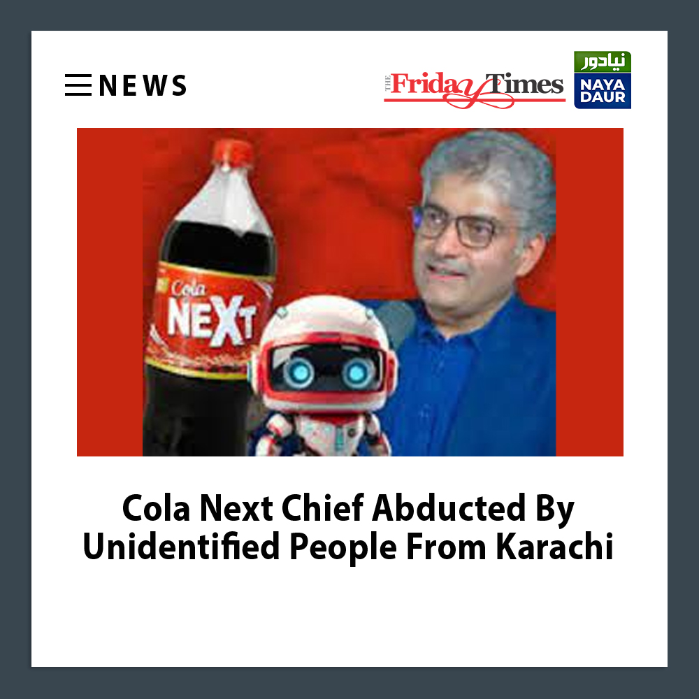 TFT_'s tweet photo. The abductors released his friend who was accompanying him, while police have yet to lodge an FIR over his abduction
Read more👇
https://t.co/CHfzzQDZ4i
#nextcola #ColaNext #abduction #Karachi #MISSING #ZulfiqarAhmed https://t.co/1tt9EE6u2x