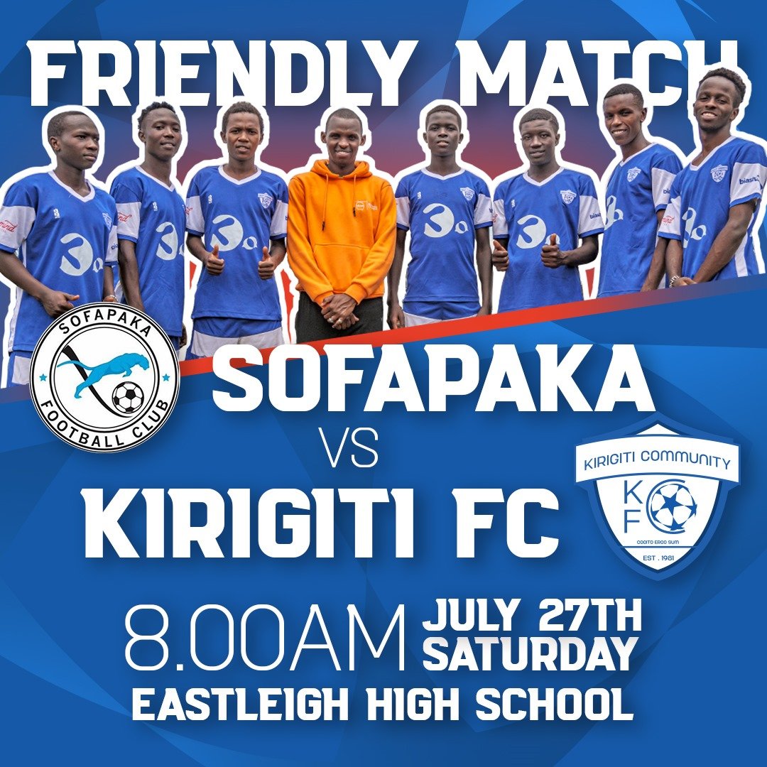 In preparation for our new season, we breaking you our first pre-season friendly match at Eastleigh High School.

#WeAreKirigitiCommunity
#FootballKE
#KCFC