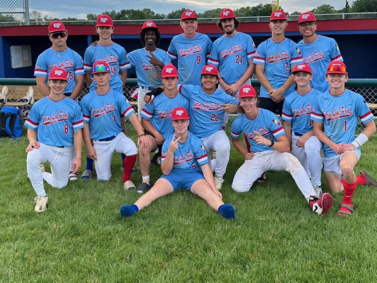 Congrats to our Spring Lake Park VFW team advancing to state next week! Great season fellas! Keep it going!!!