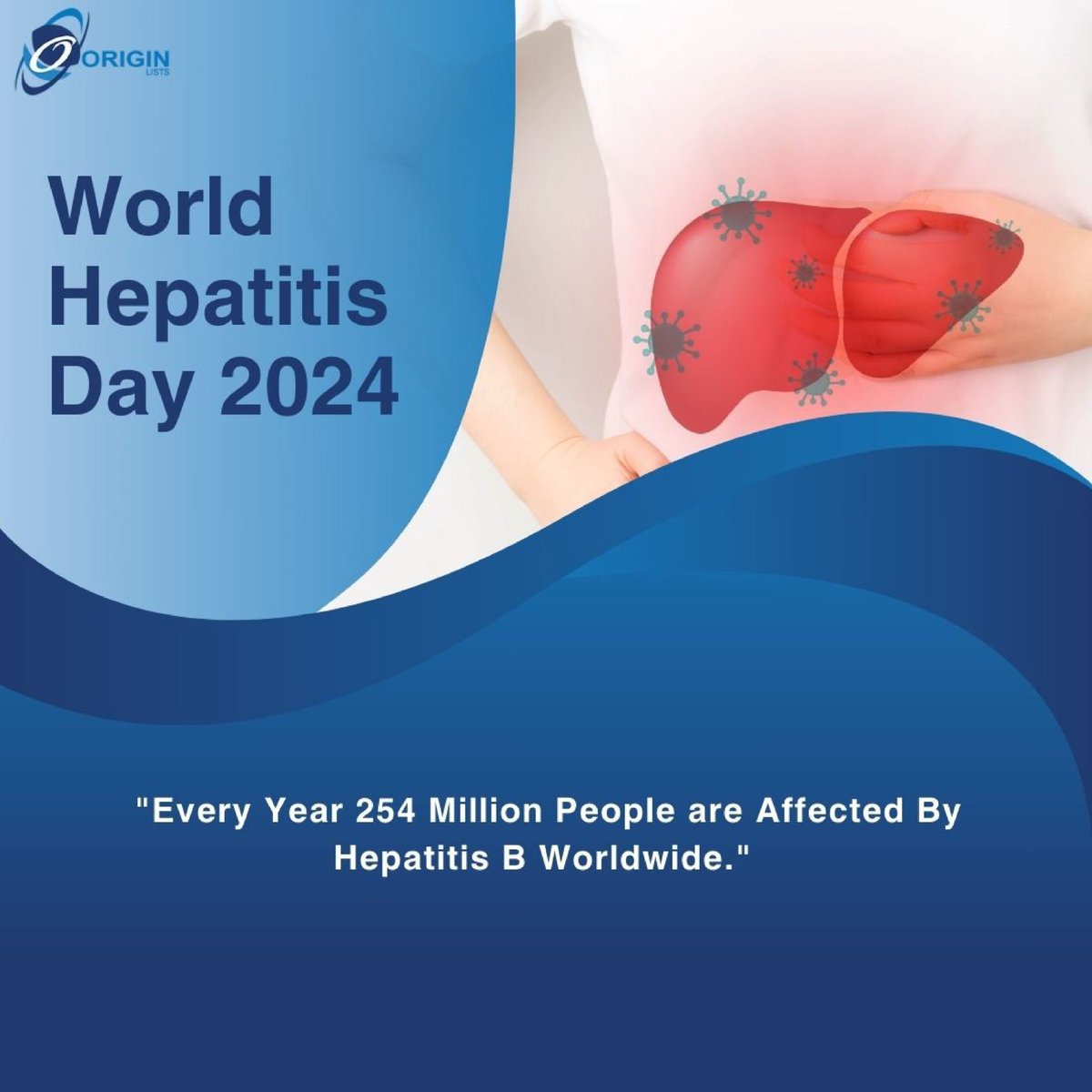 OriginLists's tweet image. Combat hepatitis by spreading awareness and supporting prevention. Join the effort for a healthier future. 🤝
#hepatitisawarenessmonth #worldhepatitisday #worldhepatitisday2024 #hepatitisday #hepatitisawareness #hepatitisawarenessday #hepatitisb #hepatitisc #hepatitisa