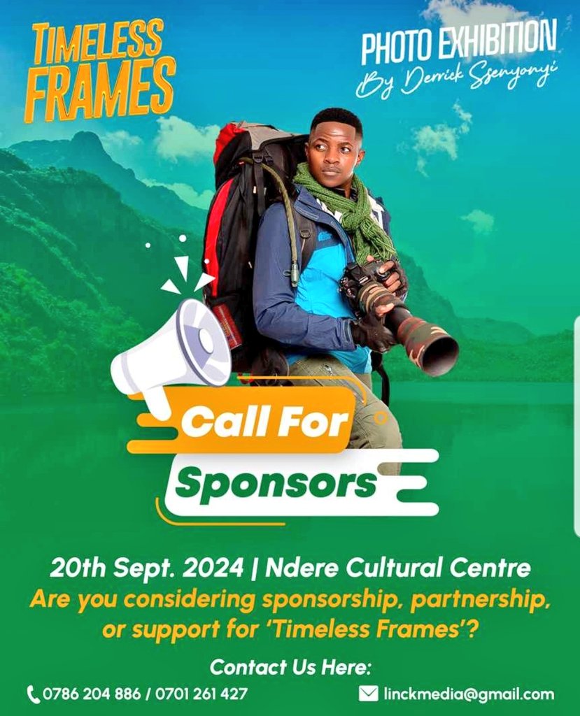KanyesigyeEd's tweet image. Wama @Ssenyonyiderick I call upon; @MTWAUganda, @TourismBoardUg, @UWEC_EntebbeZoo, @ugwildlife, @uhttijinja, @mtnug, @dfcugroup, @cedp_uganda , @EnabelinUganda, @visitrwanda_now, @psfued, @UNDPUganda, @VivoEnergyUg, @BritamUganda etc for you🤗

#CallForSponsors #TimelessFrames