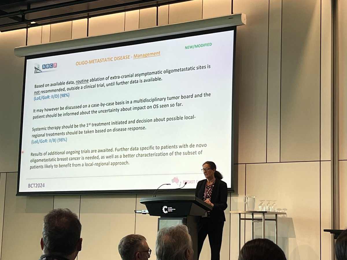 janiceyehRO's tweet image. Wonderful summary on #oligometastatic   disease and #oligoprogression in #breastcancer by excellent speakers Prue Francis and @drspdavid 
@BCTrialsANZ #bct2024
Looking forward to AVATAR-2 ⚡️⚡️ @PeterMacRadOnc