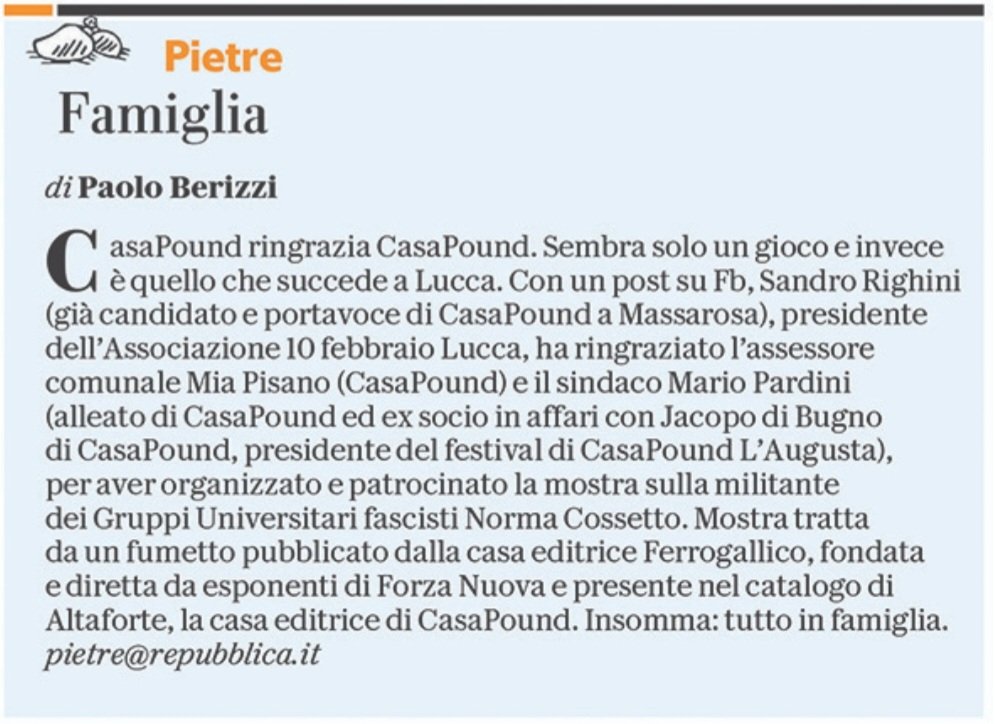 Paolo Berizzi tweet media