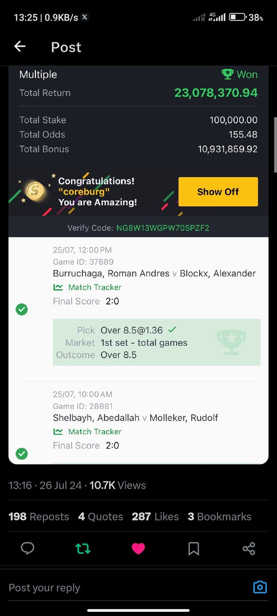 FlexyMatchInfo's tweet photo. @bossolamilekan1 @coreburg1 Done boss. Please. Kuda 2003661839 Mgbala John chukwudi https://t.co/iD2nGZr4HD