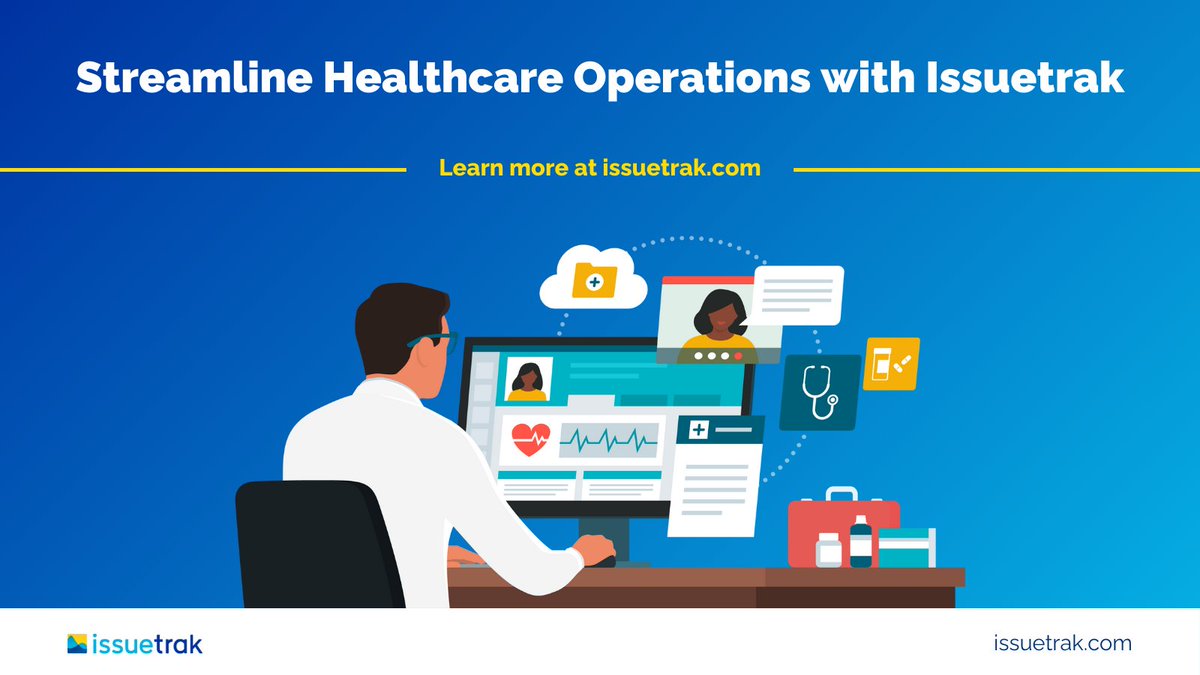 Issuetrak's tweet image. Empower your #healthcare team with the tools they need to manage tasks and resolve issues effectively. Issuetrak provides a comprehensive solution for tracking tasks, managing workflows, and enhancing collaboration.
Schedule a call with us today!
#HelpDeskSolutions