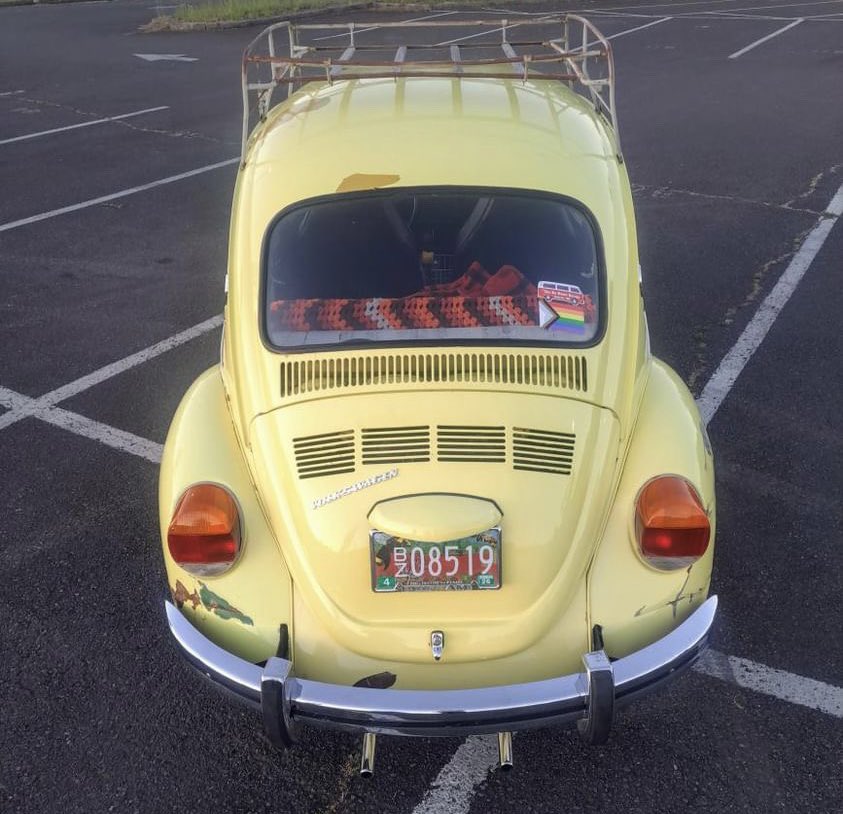 Friday Feature: “This is my ‘73 Super Beetle daily driver. The body has around 400,000 miles and the engine about 200,000. It runs great and has never let me down. My sister's boyfriend owned it and fell in love. Subsequently I bought it from him last year.” Owner: Avery Jenson