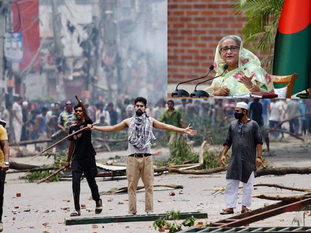 NavCom24's tweet photo. #BREAKING: Indian spy agencies involved in killing student protesters in Bangladesh. https://t.co/YjH3JxLnAC