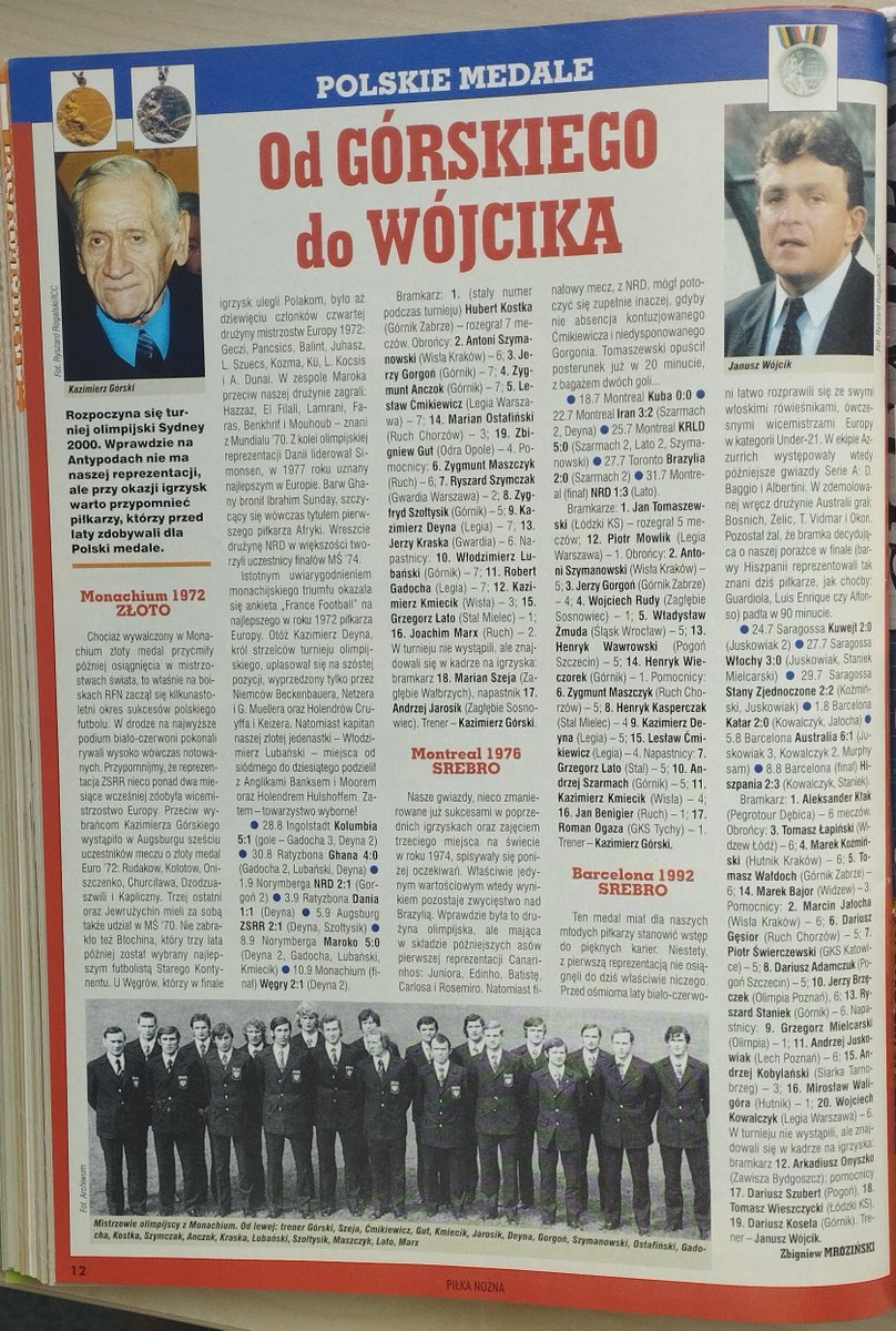 Z okazji #paris2024olympics #PARIS2024
retro Olimpiada 2000 #sydney2000
#OlympicGames
Tygodnik Piłka Nożna 37/2000
<a href="/retrofutbol_pl/">Retro Futbol.pl</a> <a href="/Podcast_KTB_/">#KIEDYŚ TO BYŁO</a> <a href="/pn20lat/">PN 20 lat temu</a>
Polskie medale <a href="/LaczyNasPilka/">Łączy nas piłka</a>