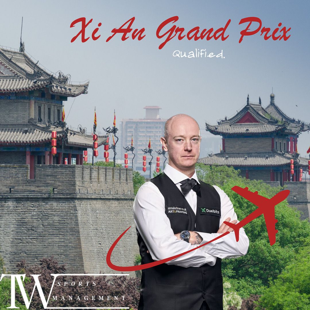 TWSportsManagement (@twsportsmanager) on Twitter photo Some heavy scoring by <a href="/chris147ace/">Chris Wakelin</a> to secure his flight ticket to Xi An for the Xi An Grand Prix!
#snooker #sport #travel #athlete #professional #tour Some heavy scoring by <a href="/chris147ace/">Chris Wakelin</a> to secure his flight ticket to Xi An for the Xi An Grand Prix!
#snooker #sport #travel #athlete #professional #tour