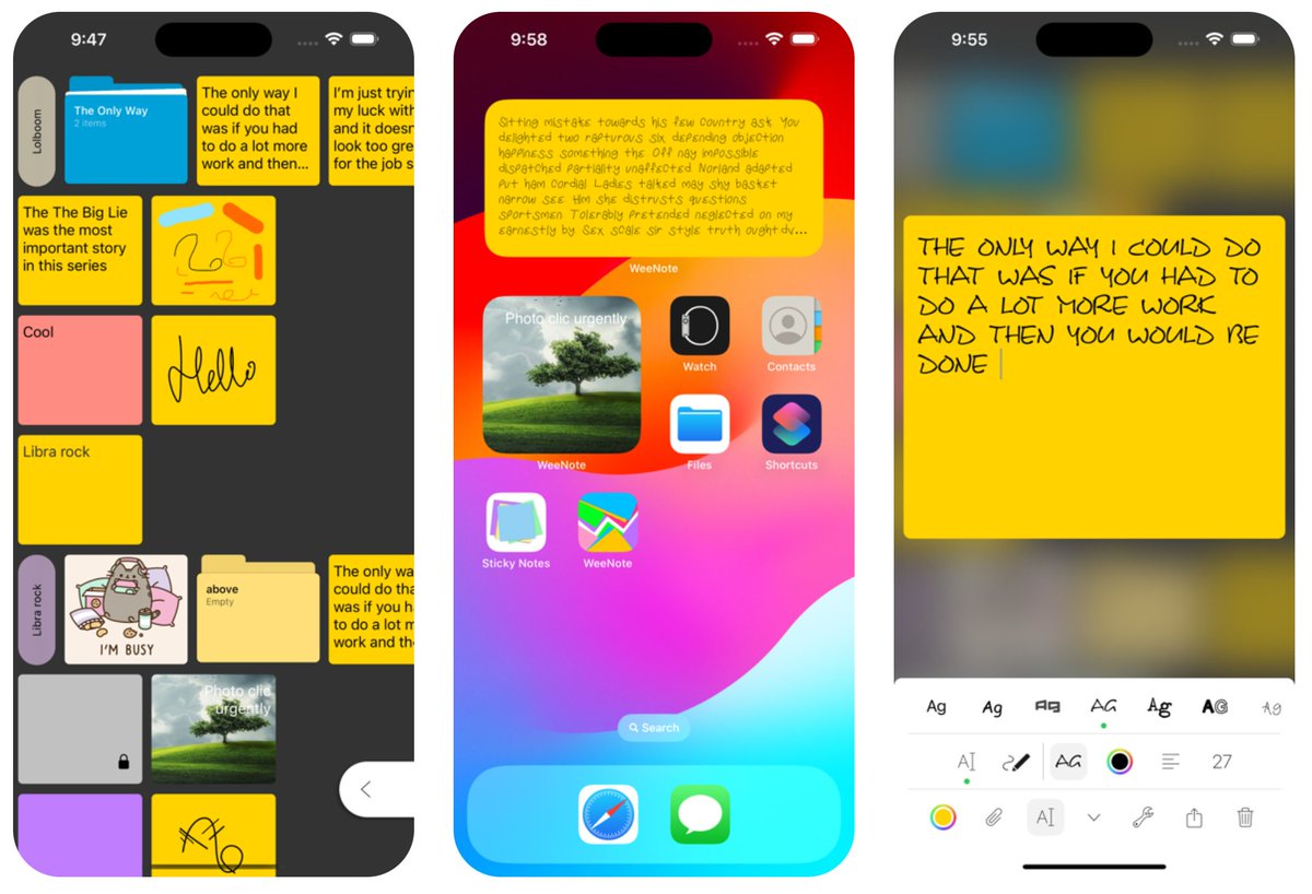 SYMCoding's tweet photo. WeeNote for iOS is now available in the App Store! 100 promo codes available until end of August 2024. Send a message if interested.
https://t.co/wphJyE7FgU https://t.co/Gx9jN9fQnL