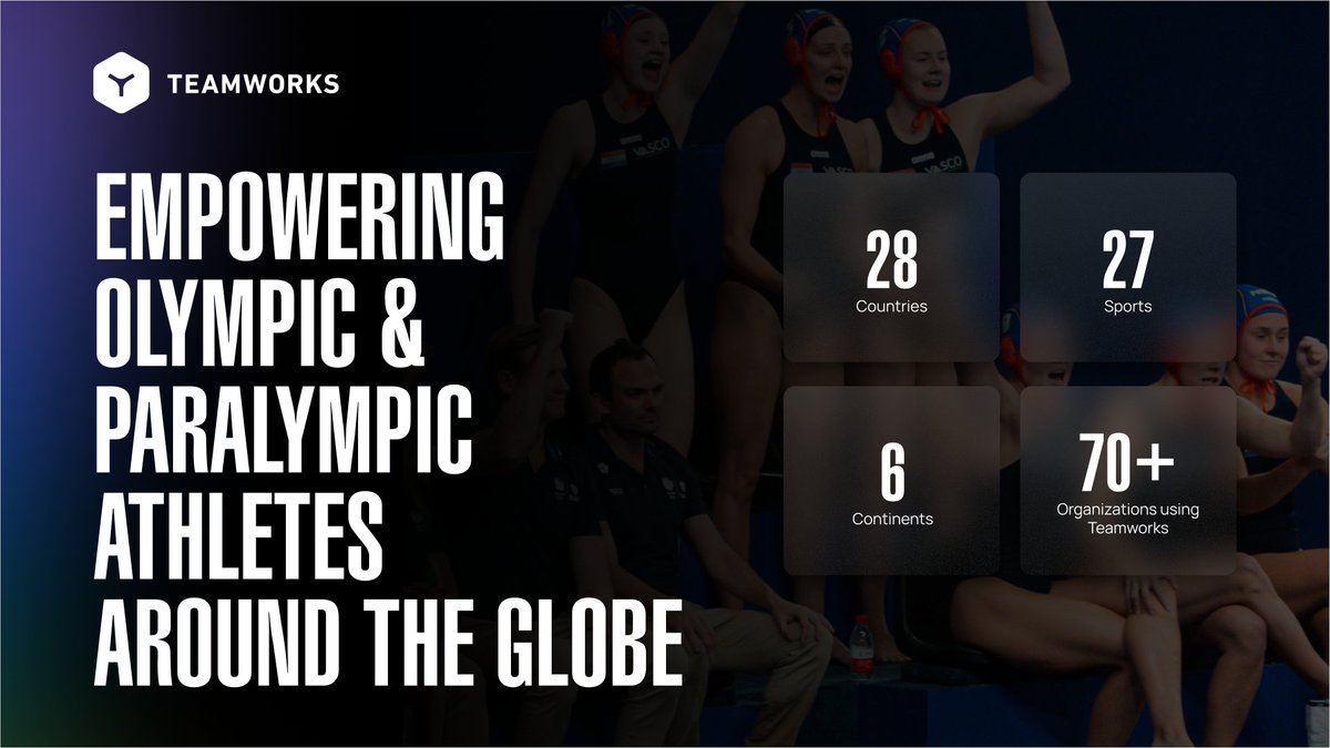 #Paris2024 is here 🥇 Good luck to our Olympic and Paralympic athletes from 28 countries, who rely on our #OperatingSystemforSports™ for one complete solution that drives performance.

Learn more: teamworks.com/blog/on-the-ro…