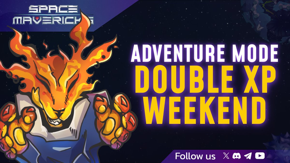 DOUBLE XP WEEKEND 🚀

We're offering DOUBLE XP this weekend as a thank you for sticking with us through the bugs since the start of Phase 2.

📍 Starts: 1PM UTC Friday (Today)
🏁 Ends: 1PM UTC Sunday

Bug Fixes: 🛠️
1⃣ Referral Code not being able to generate is FIXED.
2⃣ Referral