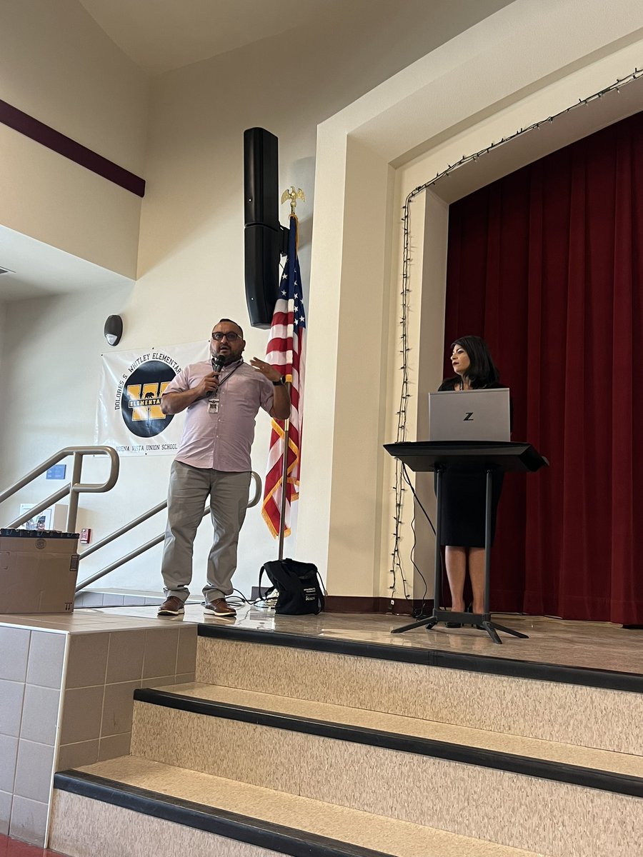 DrJazmineLFrias's tweet photo. Expanding our support services this year with PL for teachers and classified staff brings me so much joy! Excited about our new partnership with Transportation and many others! Support your adults so they can better support students. #WeArePBV #CaringClassroom #YouAreNotAlone https://t.co/FnqtKZQx1V
