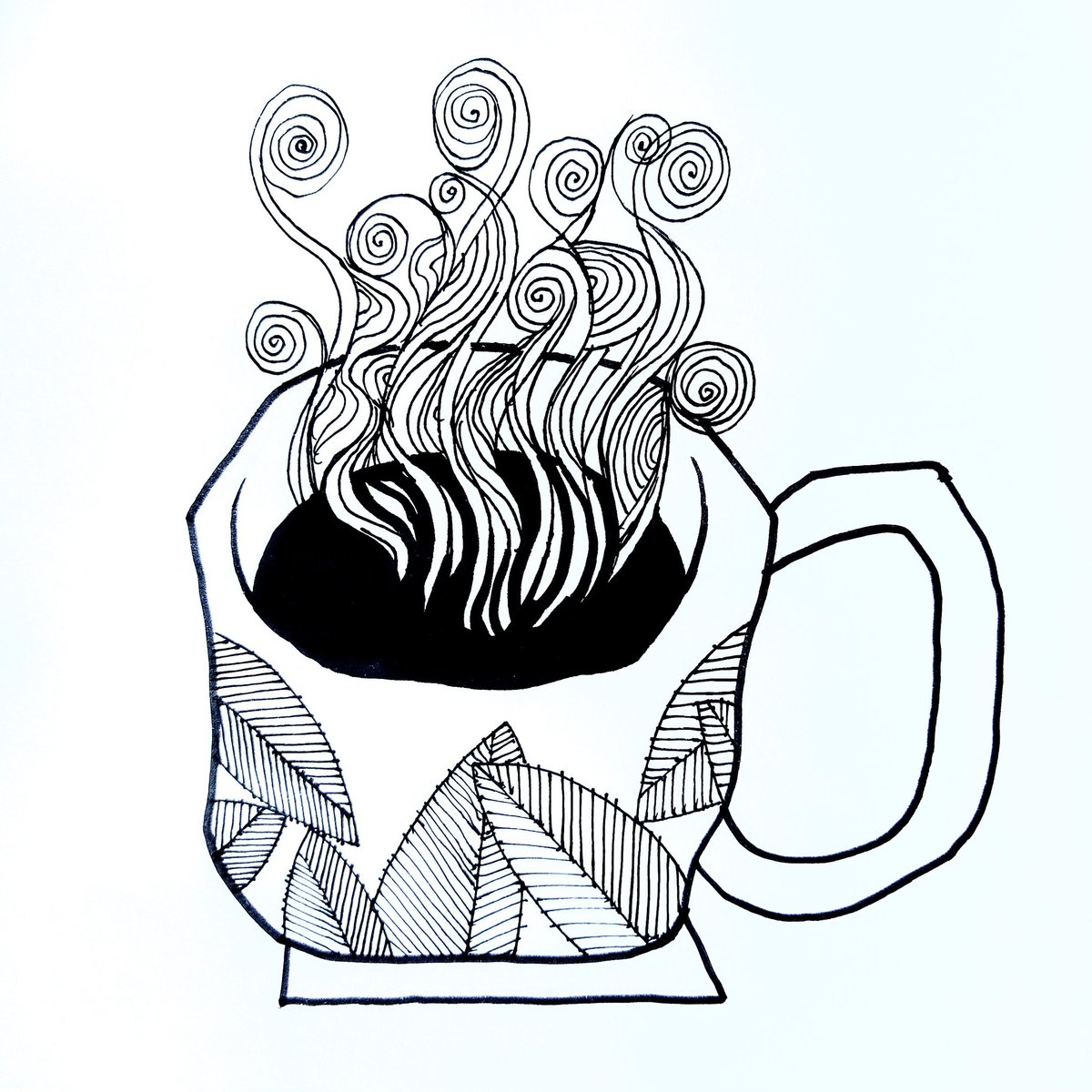 tao_ferluiz's tweet photo. 🌿 Sexta-feira! No sabor e no aroma do café vamos encontrar o que nos dará inspiração. Bom dia!! ✨
#zentangle_art #tanglepatterns #ignorantart #ignorantartwork #cafe #coffee #coffeelovers #happyday #feelgood #calm #peacefull #canecas #arteemcanecas #bomdia #positividade #paz https://t.co/GwB9bY7WAH