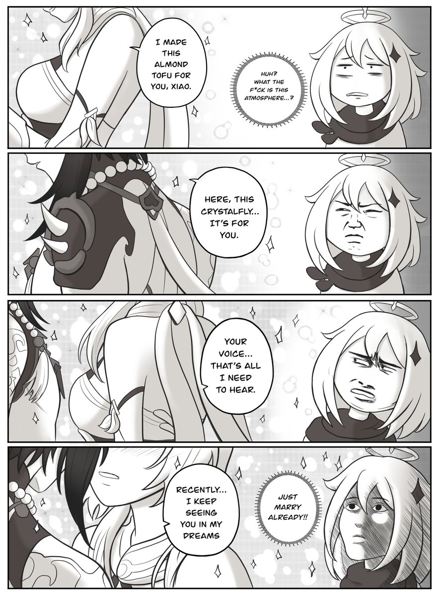Why Paimon is never present in my comics: