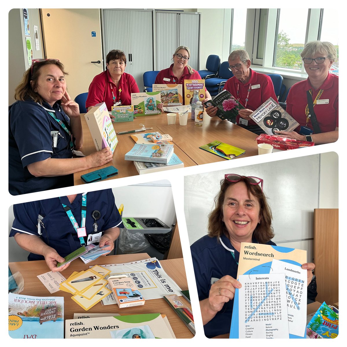 Family Liaison Team (@flo_phu) on Twitter photo Lovely session with our Admiral Nurse for Dementia, Marilyn Duffin, showcasing new resources the team have available for patient’s activities. Talking through ‘This Is Me’, sharing ideas &future plans 🎉#excitingtimes #workingtogether #proudtobeaFLO #proudtobePhU <a href="/PatientExpPHU/">Patient Experience Team PHU</a> Lovely session with our Admiral Nurse for Dementia, Marilyn Duffin, showcasing new resources the team have available for patient’s activities. Talking through ‘This Is Me’, sharing ideas &future plans 🎉#excitingtimes #workingtogether #proudtobeaFLO #proudtobePhU <a href="/PatientExpPHU/">Patient Experience Team PHU</a>