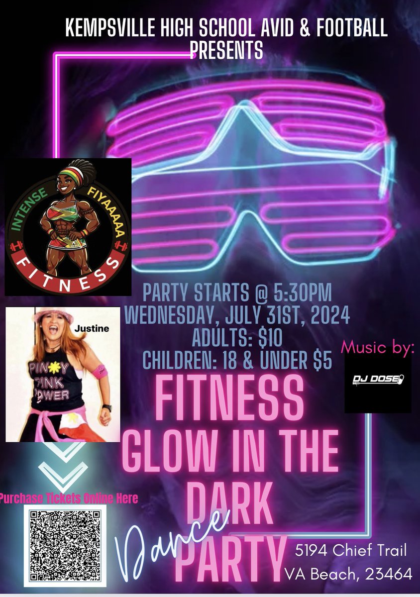 Kimberly Nurse (@kimberlynurse3) on Twitter photo Still time to dance, have fun and get your sweat on all while helping to raise 💰 for our kiddos💃🏽🙌🏽 <a href="/KHS_Chiefs/">Kempsville Chiefs</a> <a href="/kempsactivities/">KHS Student Activities</a> <a href="/KHS_AVID_Chiefs/">Kempsville HS AVID Program</a> Still time to dance, have fun and get your sweat on all while helping to raise 💰 for our kiddos💃🏽🙌🏽 <a href="/KHS_Chiefs/">Kempsville Chiefs</a> <a href="/kempsactivities/">KHS Student Activities</a> <a href="/KHS_AVID_Chiefs/">Kempsville HS AVID Program</a>