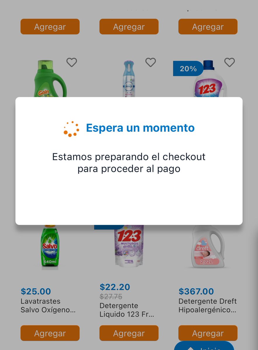 chiogn77's tweet photo. @Chedrauioficial Para variar, su aplicación está fallando, no deja pagar el carrito. https://t.co/E3081eoANn