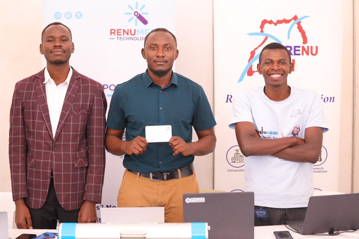 RENUMESH_Tech's tweet photo. Thank you, Victor Turyahebwa (@gtvictor507) for representing us well at the 11th CAOI event at @OfficialMubs.

We apprciate the event organizers for having us. https://t.co/h0t5xRGj7v