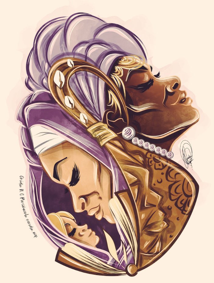 hoje é dia de Nanã. A Orixá mais velha, a mais sábia, a grande mãe Orixá. Hoje é dia de silêncio, pois a velha das águas está entre nós. Saluba, Nanã 💜