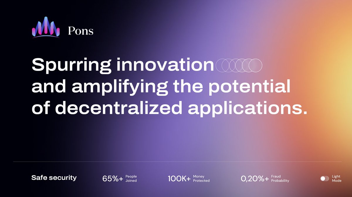 ponsprotocol's tweet photo. Spurring innovation and amplifying the potential of decentralized applications .

This promises a vibrant blockchain landscape and new growth driven by BRC20s.

#BRC20
#Bridge 
#Pons https://t.co/PvotRJLT17