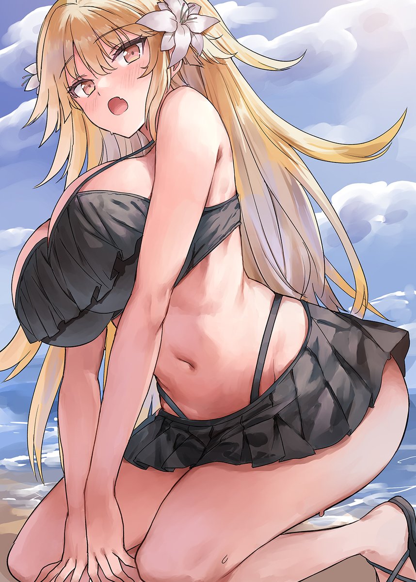 艦これ「ブルックリンさんの夏#艦これ 」|水田ケンジ＠5/5 コミティア144 し32bのイラスト