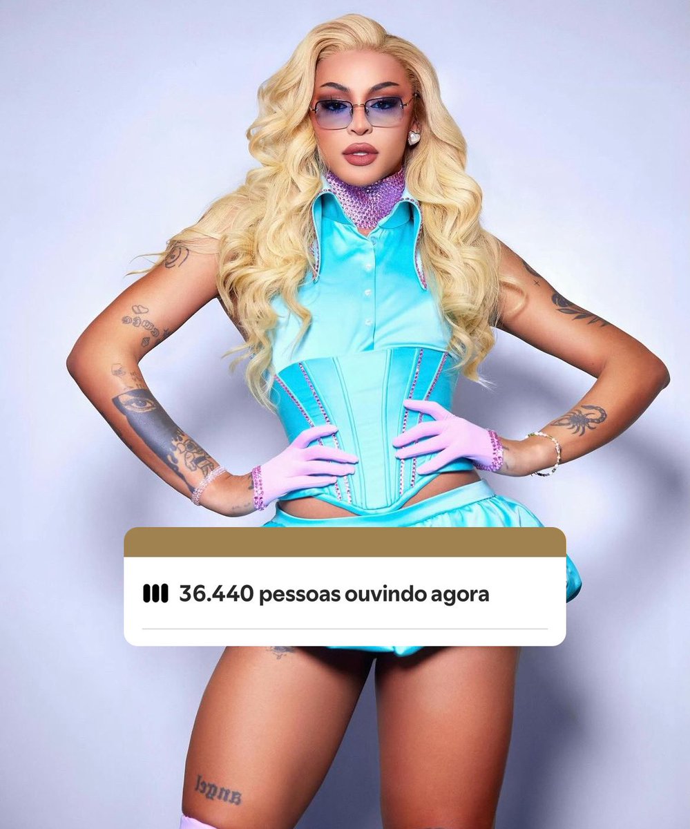 centraldapv's tweet photo. Mais de 35 mil pessoas estão escutando Pabllo Vittar simultaneamente nesse momento no Spotify. https://t.co/Vt7XQSgaZA