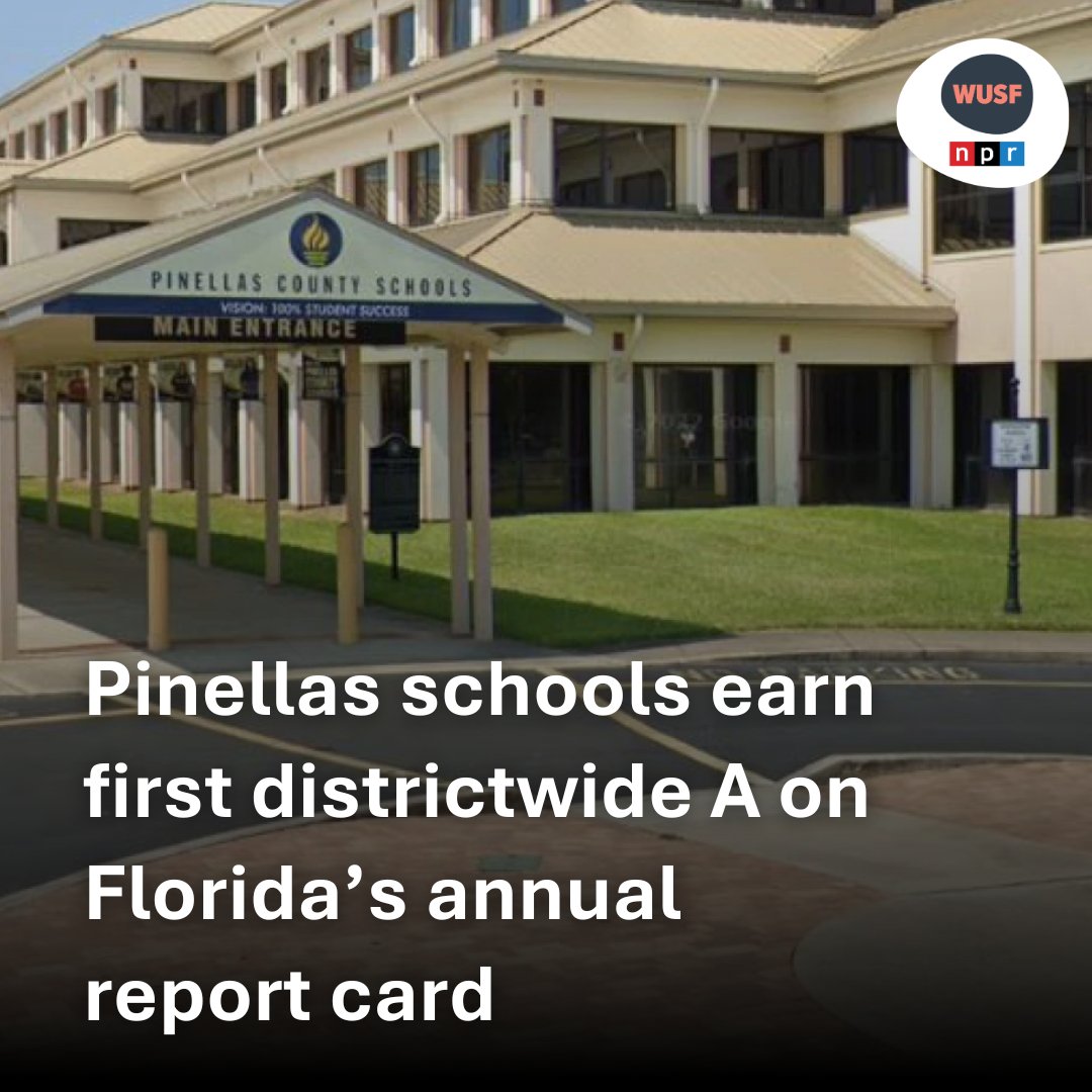 The Florida Department of Education released the 2023-24 school grades report this week. You can search for your school's grades here.
wusf.org/education/2024…