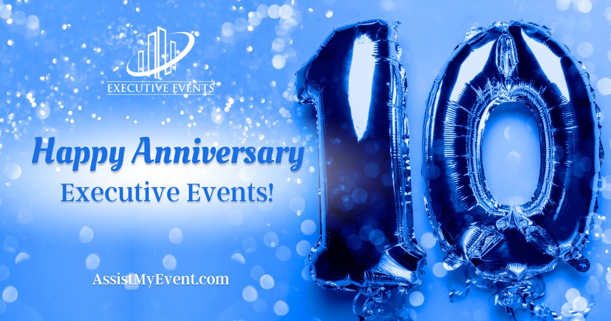 Here's to 10 years of shaping extraordinary events and creating lasting memories. Cheers to Executive Events and the many more milestones ahead! 🥂 #MilestoneMoments #A DecadeOfInnovation