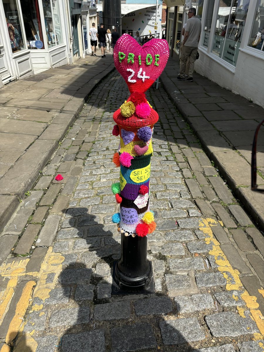 Folkestone pride! Such an inclusive town with safe spaces for all!