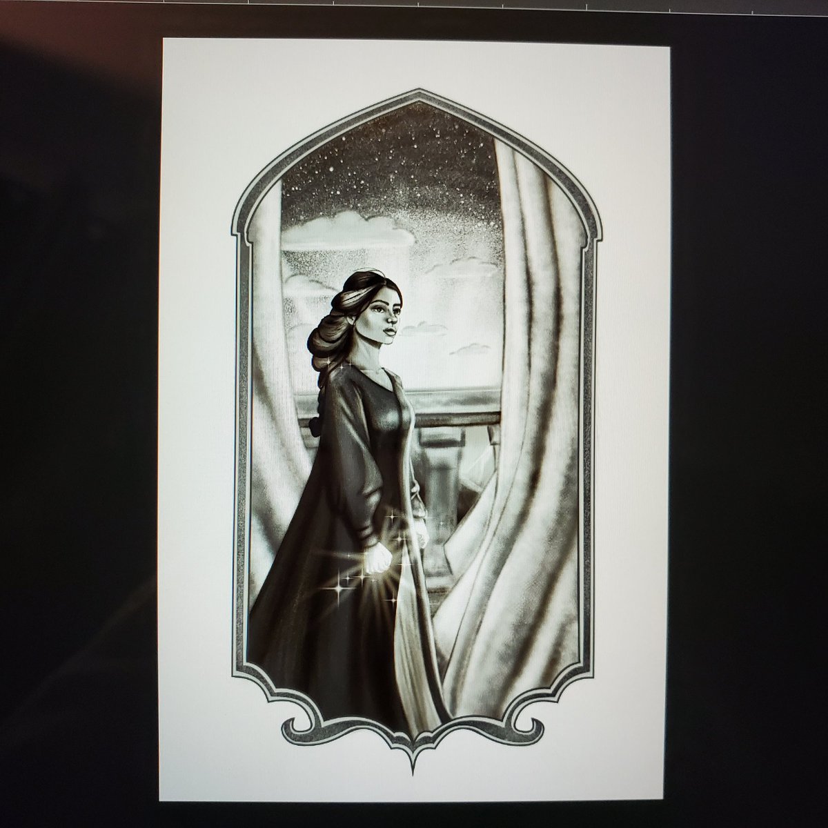 I opened Kickstarter to see we reached the next stretch goal!!!!🤩

Also, here is something I'm working on for the project: