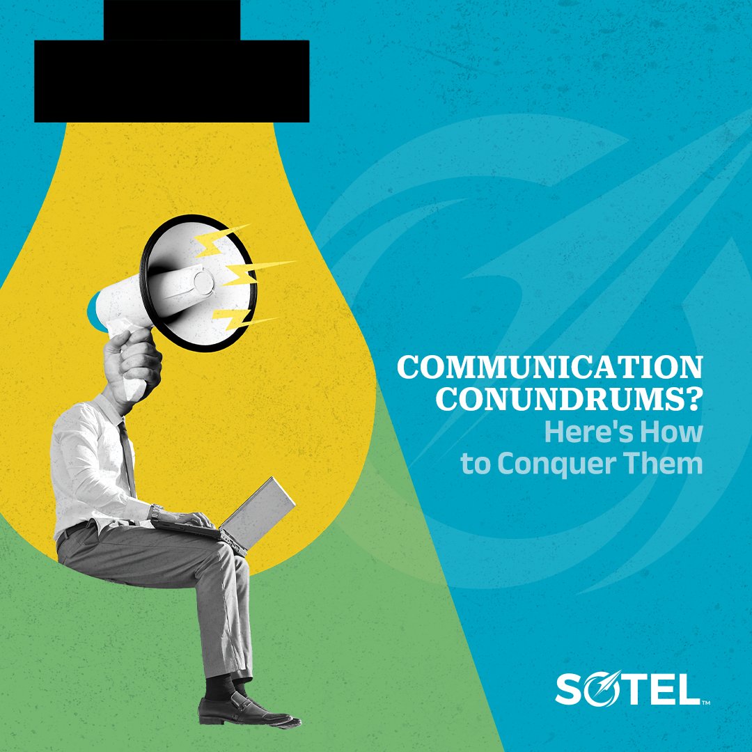 SoTelSystems's tweet photo. Do you feel like your messages are getting lost in translation? Miscommunication happens, but it doesn't have to derail your workday. Here at SOTEL, we're passionate about clear communication and have some valuable tips to help you conquer those communication problems.
🧵 https://t.co/vKKvCYLpP6