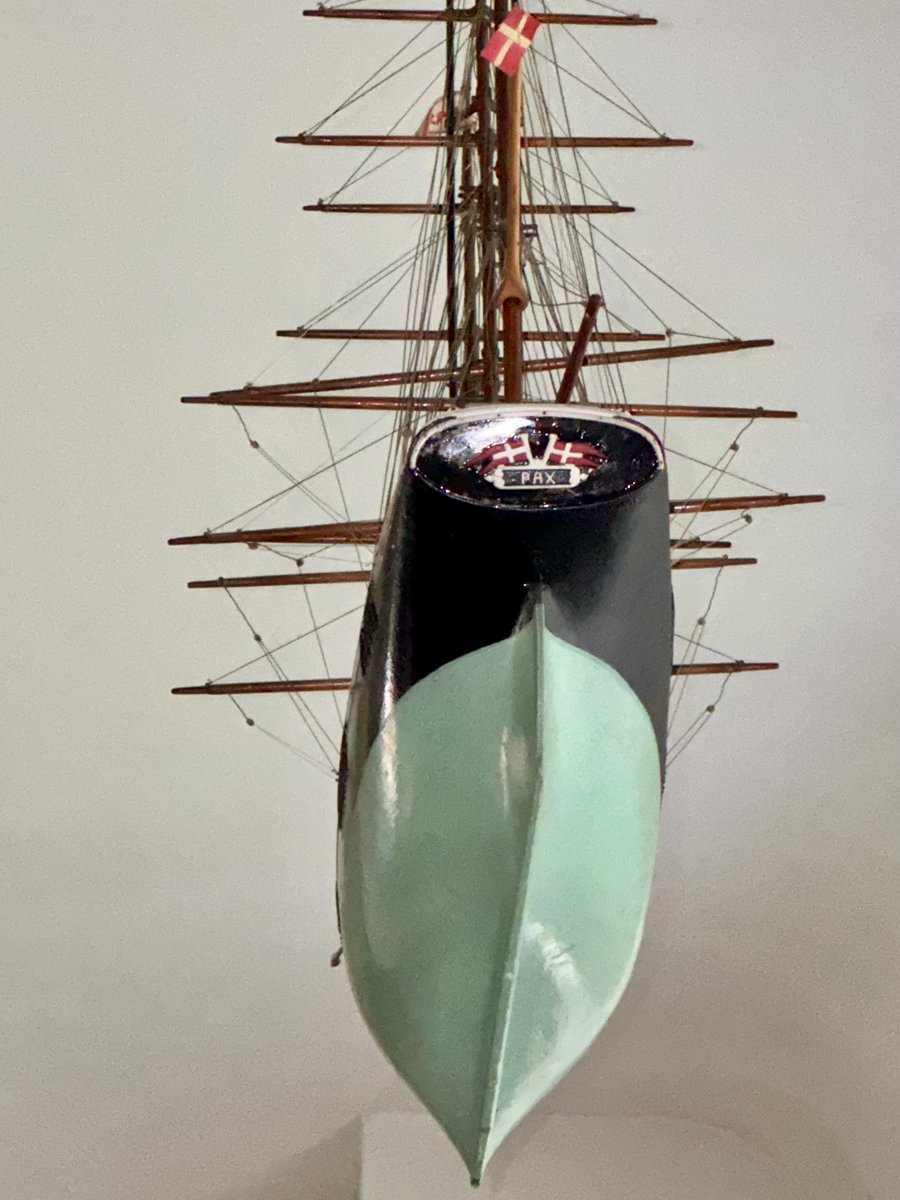 Votive ships suspended in Danish churches