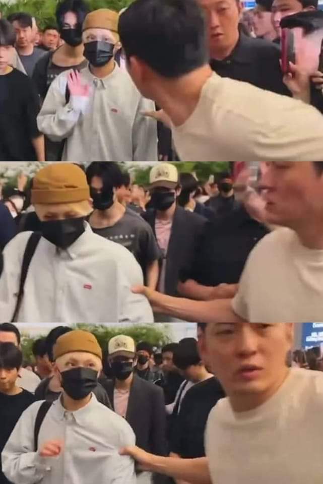 Aerixenha's tweet photo. LOOK at how a STAFF hold SUNOO⁉️ Please be gentle with him! What kind of treatment is this @BELIFTLAB ?? PROTECT YOUR ARTIST! #SUNOO #protectsunoo #alwayswithsunoo @ENHYPEN https://t.co/UaVIqSa8jC