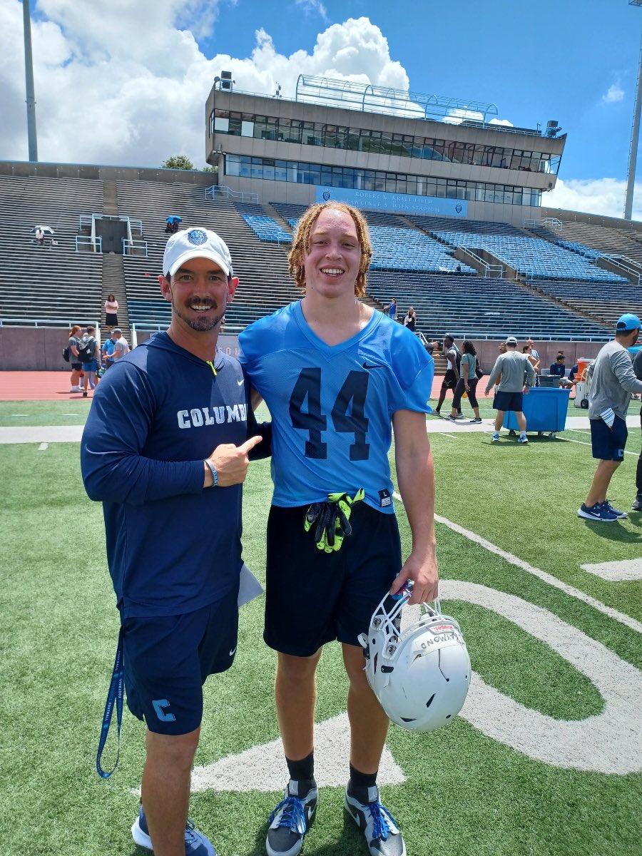 Tanner Raymond (@tannerraymond08) on Twitter photo After a great conversation with <a href="/Coach_Poppe/">Jonathan Poppe</a> and <a href="/Coach_Batti/">Chris Batti</a> , I am blessed to receive a division 1 offer from Columbia University!#AGTG
<a href="/CULionsFB/">Columbia Football</a> <a href="/CUFBrecruiting/">Columbia Football Recruiting</a> <a href="/coach_spinnato/">Coach Spinnato</a> <a href="/dw71glox/">David Walker</a> <a href="/CRHFootball/">Choate Rosemary Hall Football ๐</a> After a great conversation with <a href="/Coach_Poppe/">Jonathan Poppe</a> and <a href="/Coach_Batti/">Chris Batti</a> , I am blessed to receive a division 1 offer from Columbia University!#AGTG
<a href="/CULionsFB/">Columbia Football</a> <a href="/CUFBrecruiting/">Columbia Football Recruiting</a> <a href="/coach_spinnato/">Coach Spinnato</a> <a href="/dw71glox/">David Walker</a> <a href="/CRHFootball/">Choate Rosemary Hall Football ๐</a>