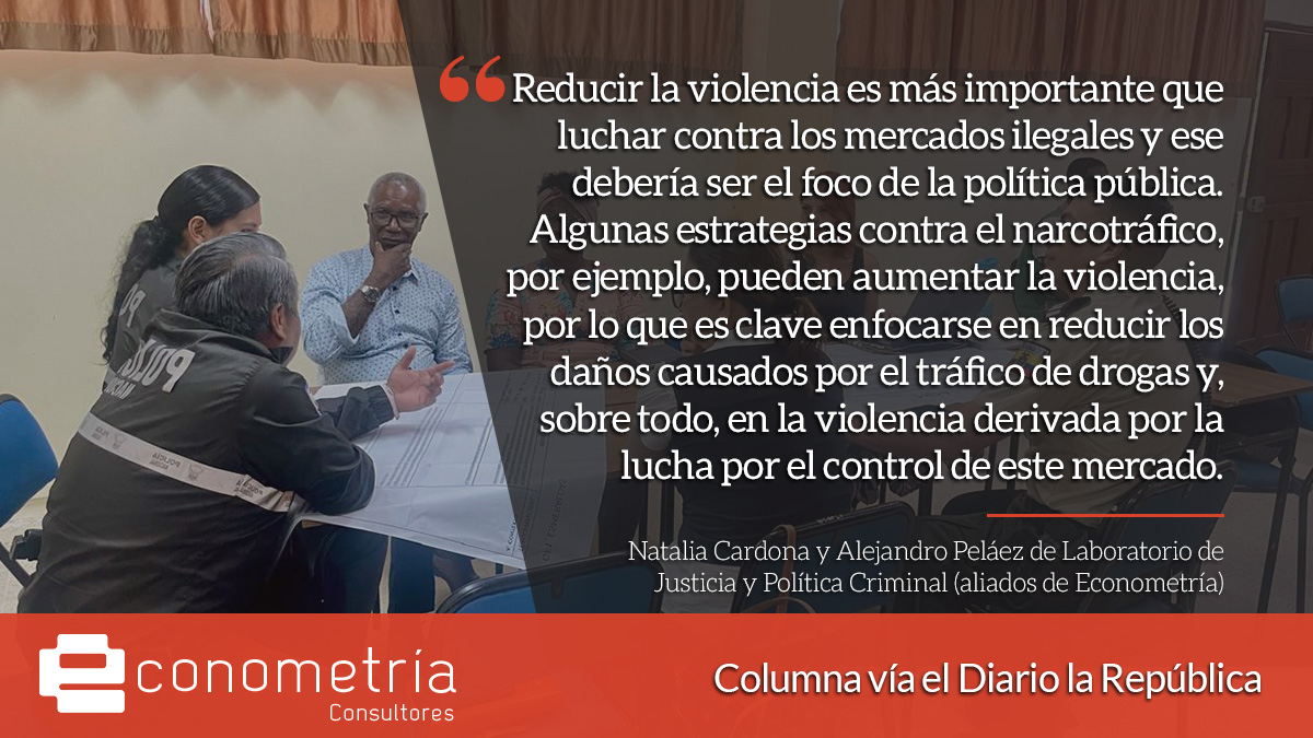 Buenos días, invitados a leer la más reciente #Columna, para el diario <a href="/larepublica_co/">Diario La República</a>. Escrita por Natalia Cardona y Alejandro Peláez de Laboratorio de Justicia y Política Criminal (aliados de @econometria_sa). Análisis sobre violencia y criminalidad en Ecuador.