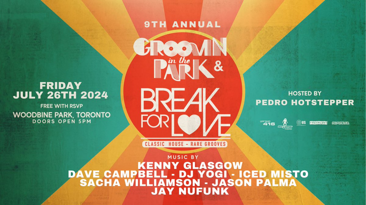 One of the most anticipated parties in Woodbine Park starts tonight!

This party is family-friendly and free! Hit the link in our bio to RSVP!

📍Woodbine Park - 1695 Queen St E, Toronto (at Coxwell)