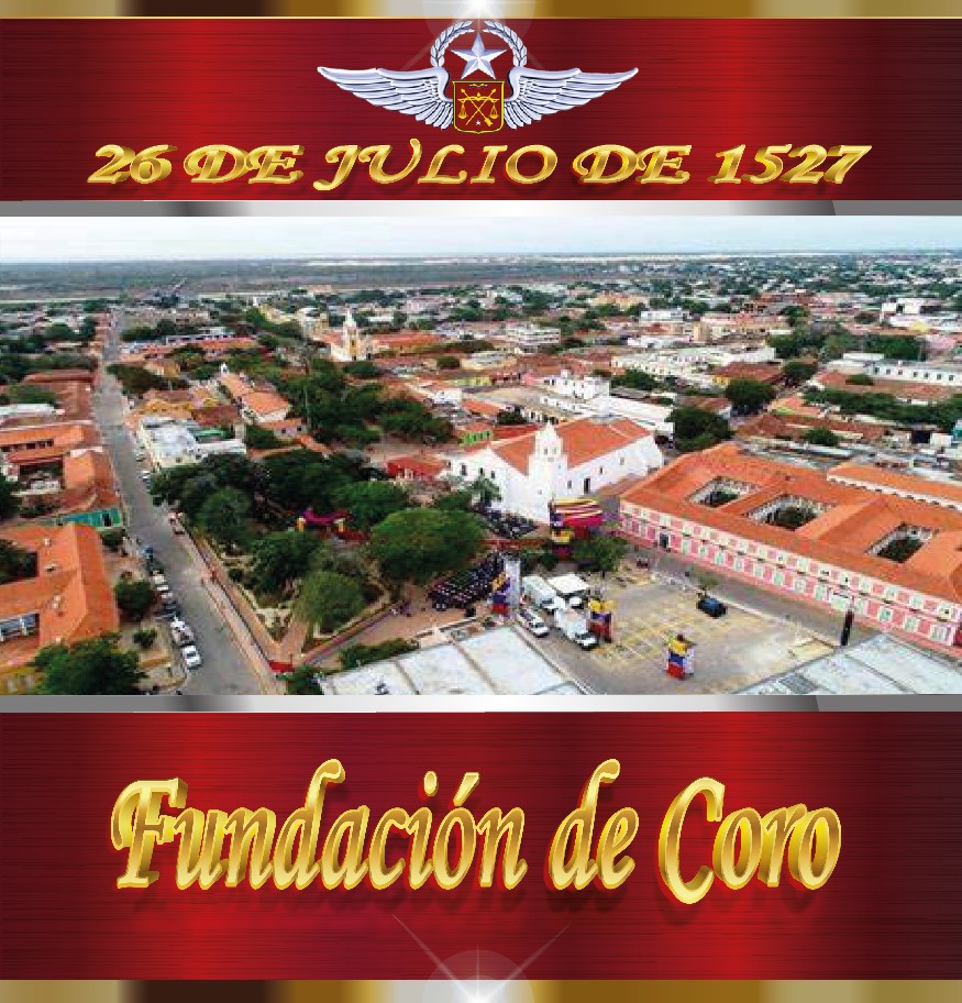 La ciudad de Santa Ana de Coro fue fundada por Juan Martín de Ampíes en esa fecha. Coro se convirtió en la primera capital de la Provincia de Venezuela y también fue la sede del primer obispado fundado en América del Sur.