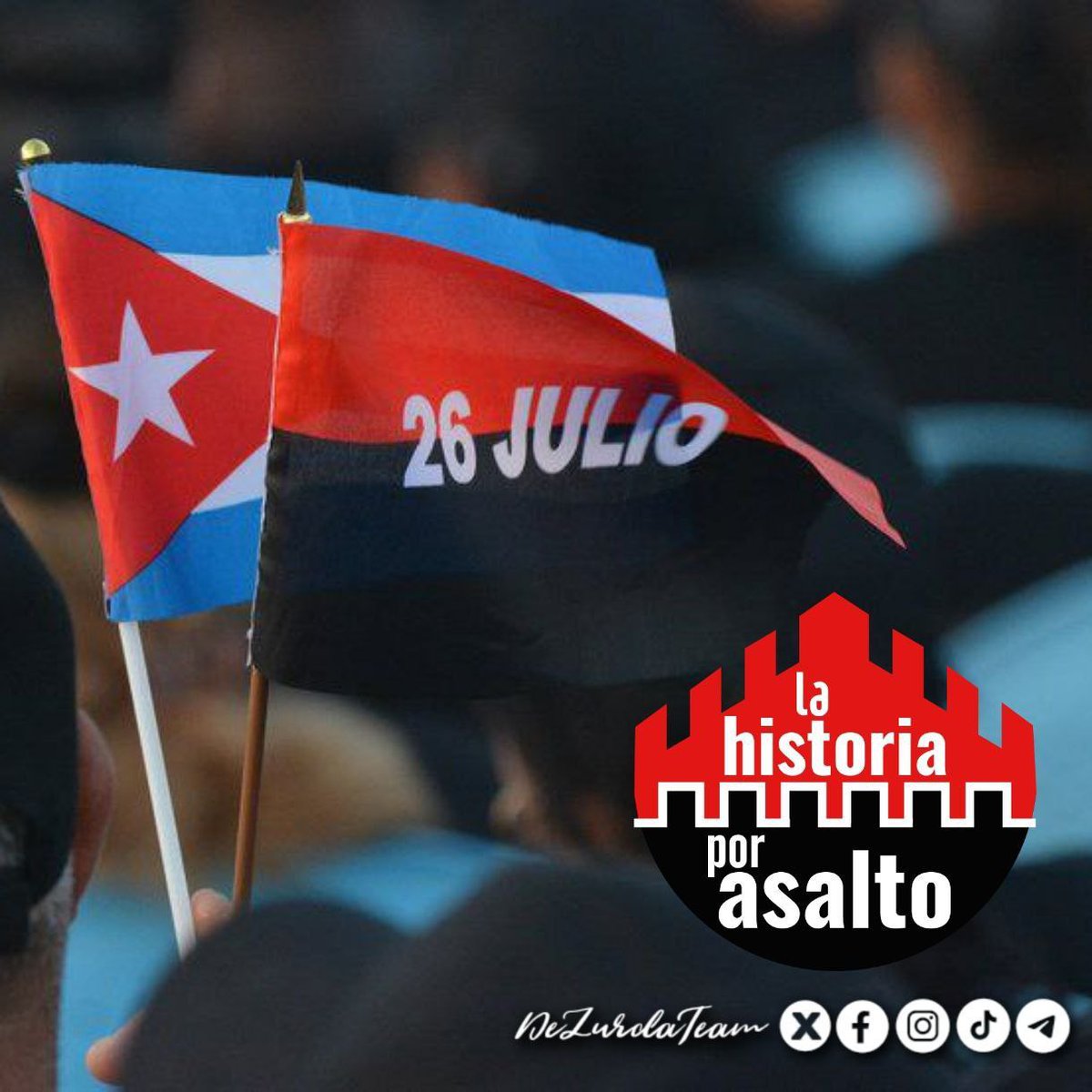 Cuba con su historia #LaHistorisPorAsalto #71Aniversario <a href="/cubacooperaven/">Brigada Médica Cubana en Venezuela</a> <a href="/Cubacooperabol2/">Brigada Médica 🇨🇺 Bolívar🇻🇪</a>