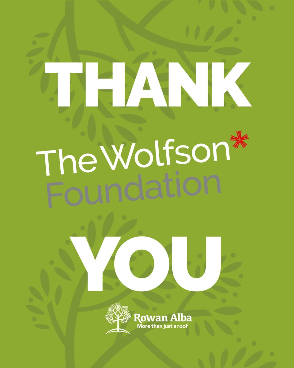 Rowan Alba (@rowanalba) on Twitter photo We would like to say a huge THANK YOU to <a href="/wolfsonfdn/">Wolfson Foundation</a> for the support of living accommodation for homeless women with complex mental health needs at our new Birkentree service We would like to say a huge THANK YOU to <a href="/wolfsonfdn/">Wolfson Foundation</a> for the support of living accommodation for homeless women with complex mental health needs at our new Birkentree service