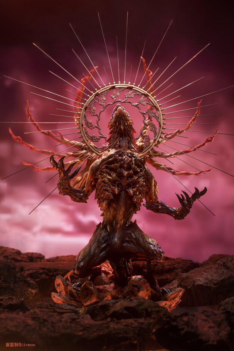 ワンフェスで秘密結社536さんのアンイシュワルダのガレキ、手に入れ