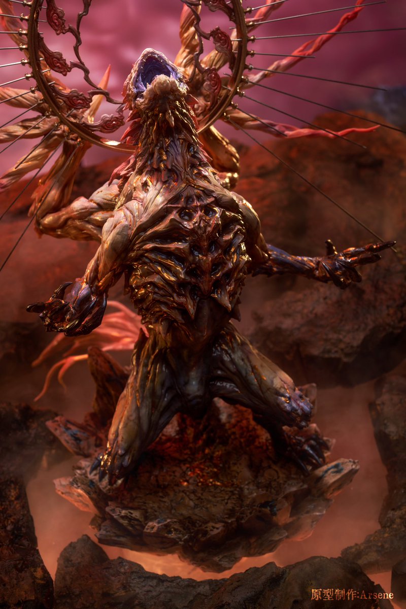 ワンフェスで秘密結社536さんのアンイシュワルダのガレキ、手に入れ