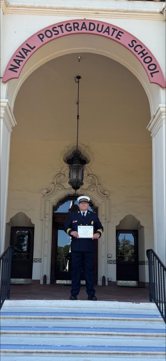 Chief Pennington (@sgffirechief) on Twitter photo Congratulations to <a href="/SGF_Fire/">Springfield Fire</a> Division Fire Chief Eric Latimer <a href="/sfderic1342/">Eric Latimer</a> upon his completion of the Naval Postgraduate School - Center for Homeland Defense and Security Executive Leaders Program. An exemplary leader and Chief Officer. Congratulations Eric. We are proud of you! Congratulations to <a href="/SGF_Fire/">Springfield Fire</a> Division Fire Chief Eric Latimer <a href="/sfderic1342/">Eric Latimer</a> upon his completion of the Naval Postgraduate School - Center for Homeland Defense and Security Executive Leaders Program. An exemplary leader and Chief Officer. Congratulations Eric. We are proud of you!