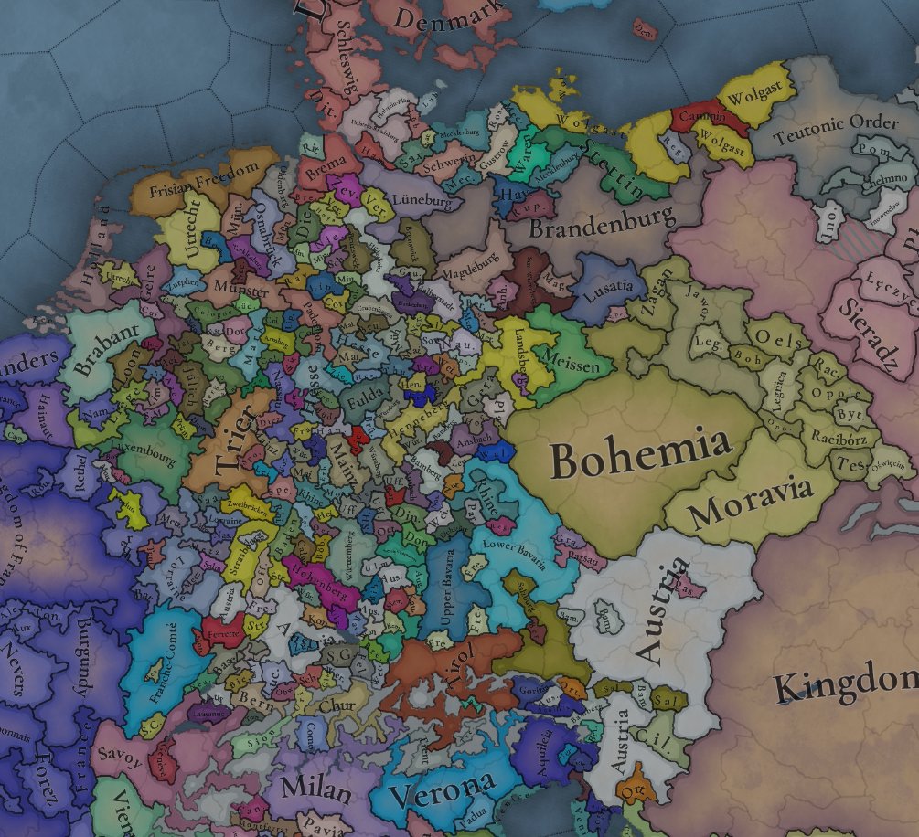 I genuinely am in love with #EU5 Brandenburg :X