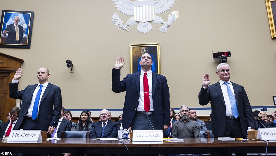 MikeColangelo's tweet photo. 1 Year Anniversary 

July 26, 2023. Three men testified under oath and told the public and members of U.S. congress that we're not alone. David Grusch took it a step further and said that the U.S. has hidden non-human craft and biologics. Grusch also said he provided evidence and corroborating witnesses to the proper authorities confirming his allegations. 

I thought there would have been at least another hearing by now but here we are. What is going to happen next? I have no idea.