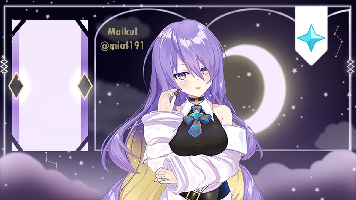 Training: Overlay stream - moona 💙🌙✨
#HoshinovArt