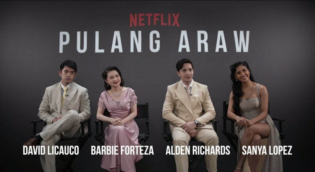 WATCH | The cast of #PulangAraw plays 'Pinoy History Challenge'

🔗: youtu.be/tXuklvcNnrw?si…

#DavidLicauco | Hiroshi Tanaka 
#BarbieForteza | Adelina Dela Cruz 
#BarDa