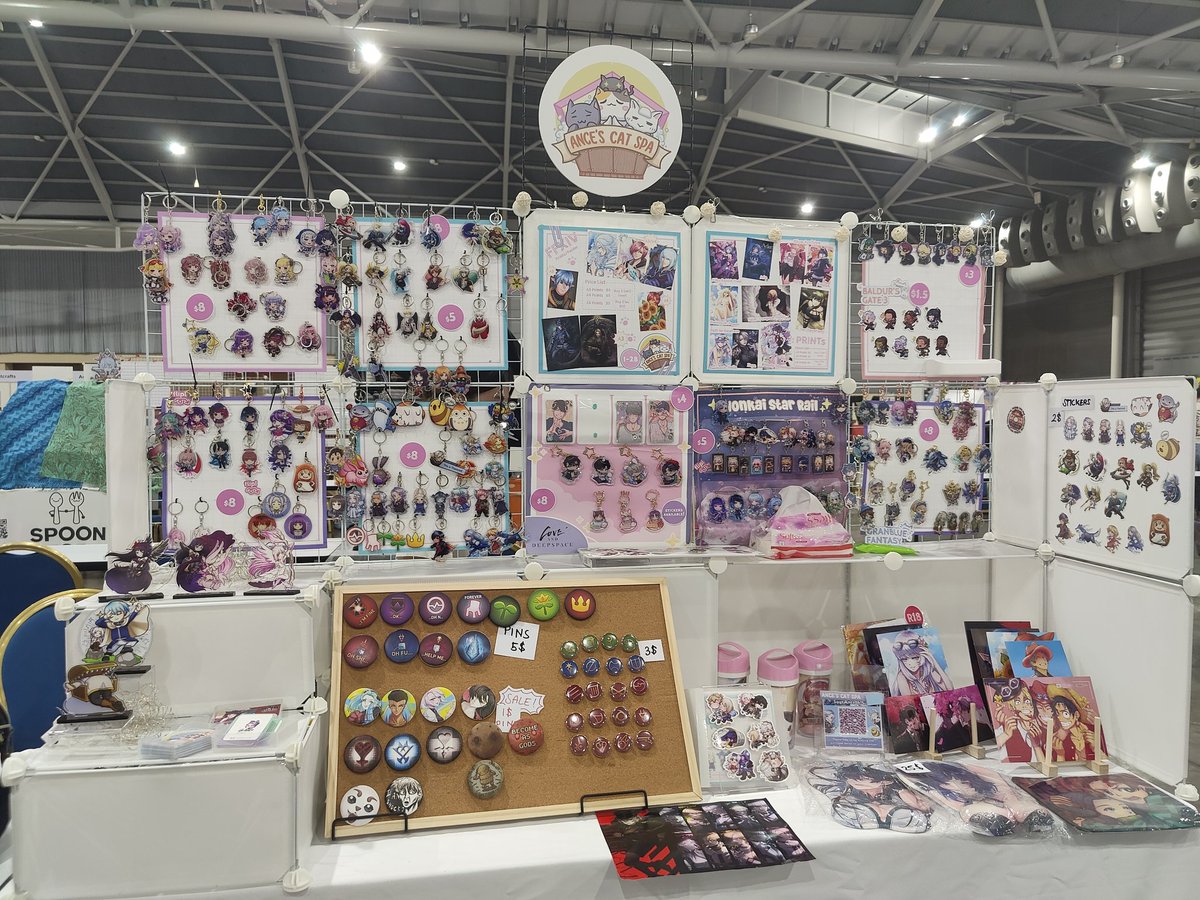 AnceCatSpa's tweet photo. Our booth is ready! See you tomorrow at #AFACSF24 on booth D8!! https://t.co/LWd7ffTYYg