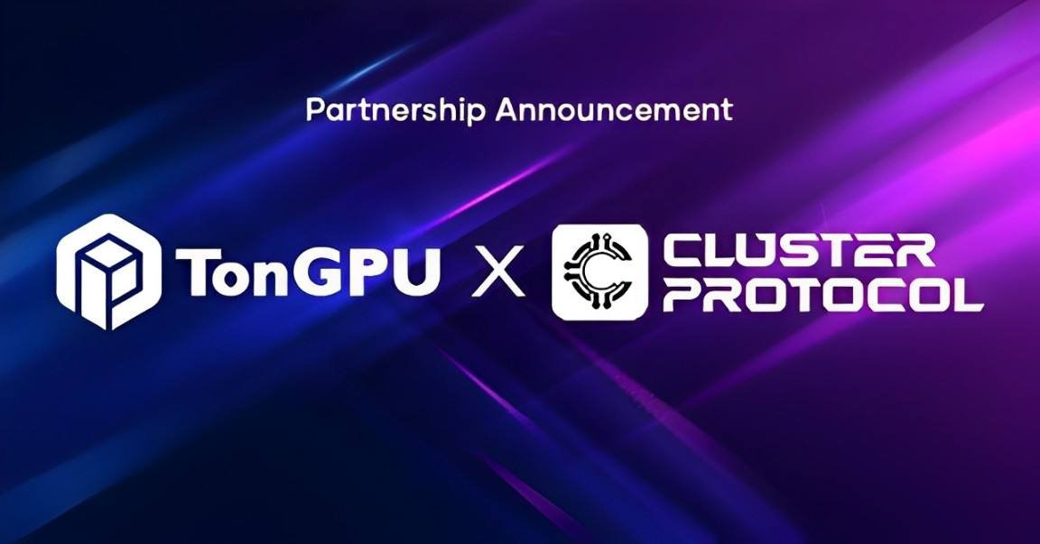 We are excited to announce the establishment of a strategic partnership with <a href="/ClusterProtocol/">Cluster Protocol</a>.

<a href="/ClusterProtocol/">Cluster Protocol</a> is the world's first decentralized infrastructure for #AI and #DePINs, as well as a GitHub for AI models.

This collaboration will expand TonGPU's GPU network to a